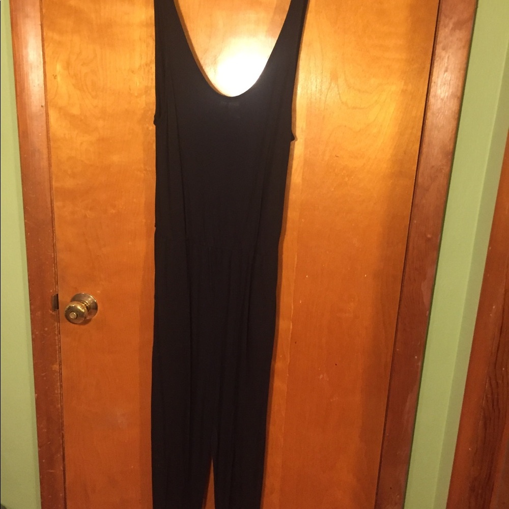 Divided Women’s Black Jumpsuit/Romper with Pockets